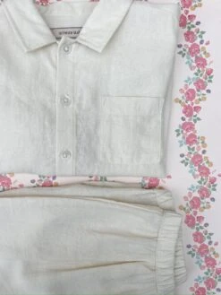 Pantalon Franzen - Eggnog -Konges Sløjd®. Soldes Boutique FLAT KS103570 S00066 KS103574 S00066 1 250115034524