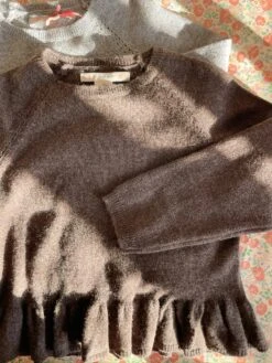 Pull Cathy - Brown Melange -Konges Sløjd®. Soldes Boutique FLAT KS103748 S40004 KS103748 S25025 4 250729074125 04de1843 2e6a 46b7 bb04 298fbc3b7001