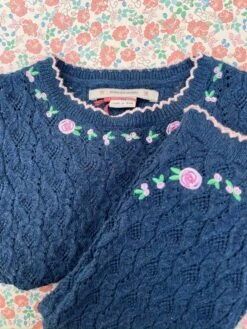 Pull Rosier - Ensign Blue -Konges Sløjd®. Soldes Boutique FLAT KS103973 S15135 KS103972 S15135 1 250729074210