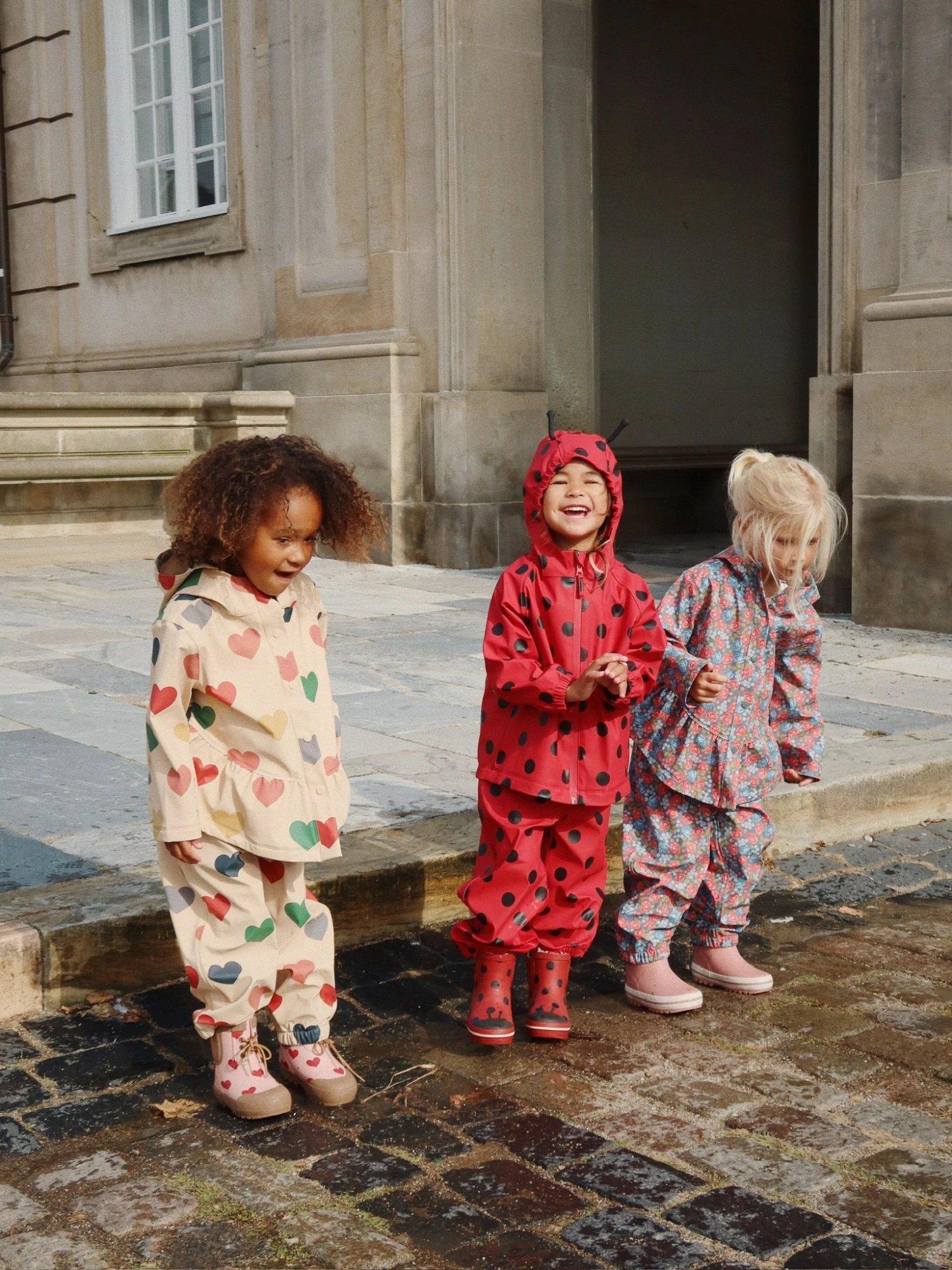 Set De Pluie Faire - Bon Coeur Coloré 7 Set De Pluie Faire - Bon Coeur Coloré – Image 7