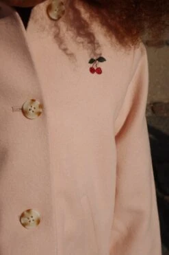 MANTEAU NOVELLA - Peach Whip -Konges Sløjd®. Soldes Boutique MOOD KS103521 S30161 6 241020033352