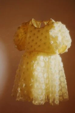 Robe Sally - Fairy Butter Flower -Konges Sløjd®. Soldes Boutique MOOD KS103557 P05067 2 250115034149