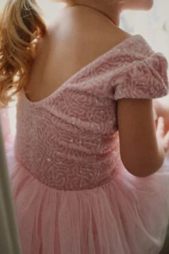 Robe Ballerina - Ash Rose -Konges Sløjd®. Soldes Boutique MOOD KS103686 S30134 4 250729073343