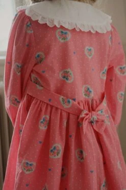 Robe Coco - Cher Coeur Rose -Konges Sløjd®. Soldes Boutique MOOD KS103762 P15072 2 250729073436