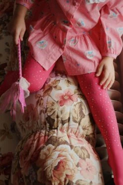 Collants Glitter - Amour Pink -Konges Sløjd®. Soldes Boutique MOOD KS103819 P15060 1 250729073538