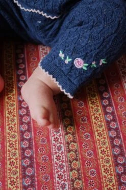 Pantalon Rosier - Ensign Blue -Konges Sløjd®. Soldes Boutique MOOD KS103972 S15135 4 250729073900