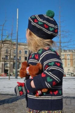 Cardigan Belou - Heart -Konges Sløjd®. Soldes Boutique MOOD KS104225 P15031 KS104224 P15036 KS104247 S45064 2 250923092342