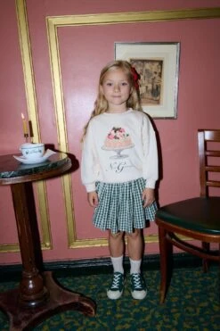 La Glace Sweatshirt Lou - Wood Ash 15 La Glace Sweatshirt Lou - Wood Ash -Konges Sløjd®. Soldes Boutique MOOD KS105161 P00136 6 251028044001