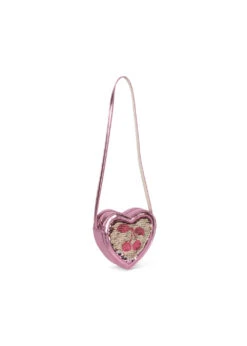 SAC À BANDOULIÈRE CŒUR À SEQUINS TUT - Rose -Konges Sløjd®. Soldes Boutique PACK KS101719 S30058 2 240326083321