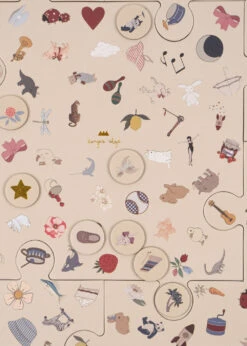 Jeu D'objets Cachés - Multi 9 Jeu D'objets Cachés - Multi -Konges Sløjd®. Soldes Boutique PACK KS101915 S45064 4 241024125201