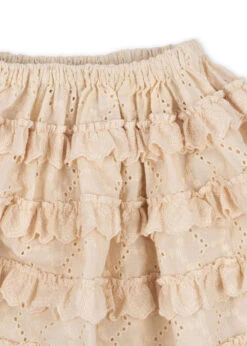 JUPE FRILLA - Buttercream -Konges Sløjd®. Soldes Boutique PACK KS102233 S00008 3 240529100333