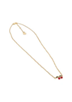 24K GOLD PLATING CHERRY NECKLACE - Cherry