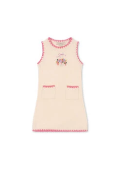 ROBE EN TRICOT COLLETTE - Off White