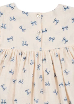 Robe Coco - Bow Bleu -Konges Sløjd®. Soldes Boutique PACK KS103059 P99030 3 240812123839