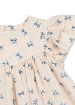 Robe Coco - Bow Bleu -Konges Sløjd®. Soldes Boutique PACK KS103059 P99030 4 240812123839