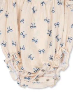 Barboteuse Coco - Bow Bleu -Konges Sløjd®. Soldes Boutique PACK KS103068 P99030 5 240812123840