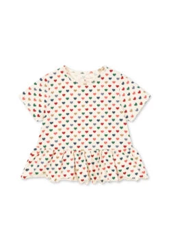 T Shirt Basic - Coeur Coloré