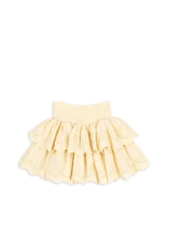 Jupe à Smocks Posey - Cloud Cream