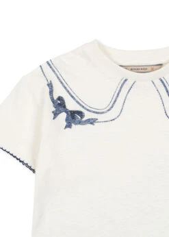 T Shirt Era - Off White/bow Collar -Konges Sløjd®. Soldes Boutique PACK KS103194 P25057 3 240812112635