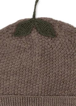 Beanie Fruity - Bunny Brown Melange -Konges Sløjd®. Soldes Boutique PACK KS103466 S25028 2 241003092731