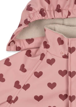 Set De Pluie Rainy Palme - Amour Pink -Konges Sløjd®. Soldes Boutique PACK KS103531 P15060 3 241003102822