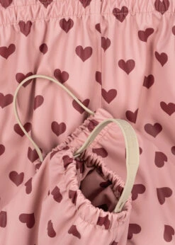 Set De Pluie Rainy Palme - Amour Pink -Konges Sløjd®. Soldes Boutique PACK KS103531 P15060 6 241003102823