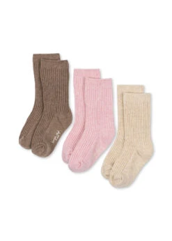 Chaussettes Pack 3 - Rose Mix