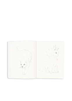 ACTIVITY BOOK WITH COLOURING PENCILS - Multi -Konges Sløjd®. Soldes Boutique PACK KS103663 S45064 4 241216103142