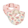 Bavoir Basic 2 Pack - Bella Rosita/rosa Pink
