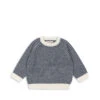 Sweater Berle - Ensign Blue/buttercream