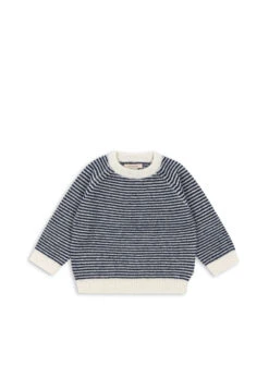 Sweater Berle - Ensign Blue/buttercream