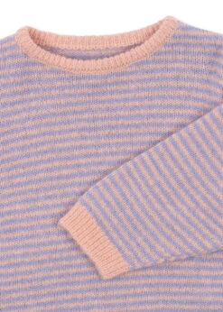 Pull Berle - Purple/pink Dolphin -Konges Sløjd®. Soldes Boutique PACK KS103720 P25065 3 250822035013