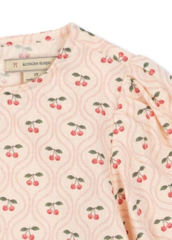 Chemisier Cianna - Cherry Pink Motif -Konges Sløjd®. Soldes Boutique PACK KS103754 P00093 4 250811034530
