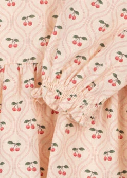 Chemisier Cianna - Cherry Pink Motif -Konges Sløjd®. Soldes Boutique PACK KS103754 P00093 5 250811034531