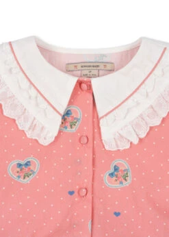 Robe Coco - Cher Coeur Rose -Konges Sløjd®. Soldes Boutique PACK KS103762 P15072 4 250730023909