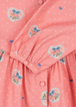 Chemisier Coeur - Cher Coeur Rose -Konges Sløjd®. Soldes Boutique PACK KS103763 P15072 4 241216102401