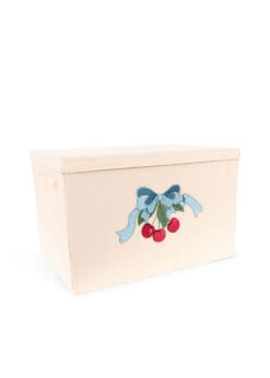 Boîte De Rangement Grande - Cherry Bow