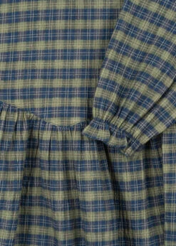 Robe Terre - Laurel Blue Check -Konges Sløjd®. Soldes Boutique PACK KS104012 P40016 4 241217022604
