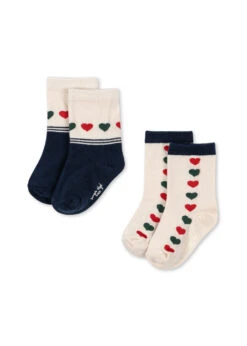 Lot De 2 Paires De Chaussettes - Heart Mix