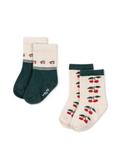 Lot De 2 Paires De Chaussettes - Cherry Mix