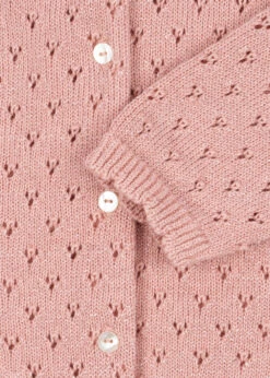 Cardigan Hannah - Mellow Rose -Konges Sløjd®. Soldes Boutique PACK KS104311 S30039 4 250226094947