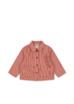 Surchemise Luc - Milk Rouge Stripe