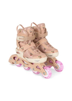 LIGHT UP ROLLER SKATES - Cherry Blush