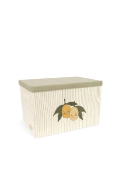 Grand Panier De Rangement - Lemon