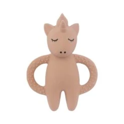 ANNEAU DE DENTITION LICORNE - Rose