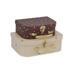 Lot De 2 Valisettes - Cherry/dot